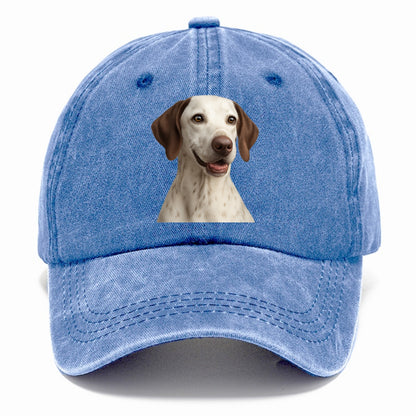 white german shorthaired pointer portrait design Hat