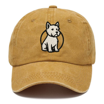 west-highland-white-terrier-alert-spirit Hat