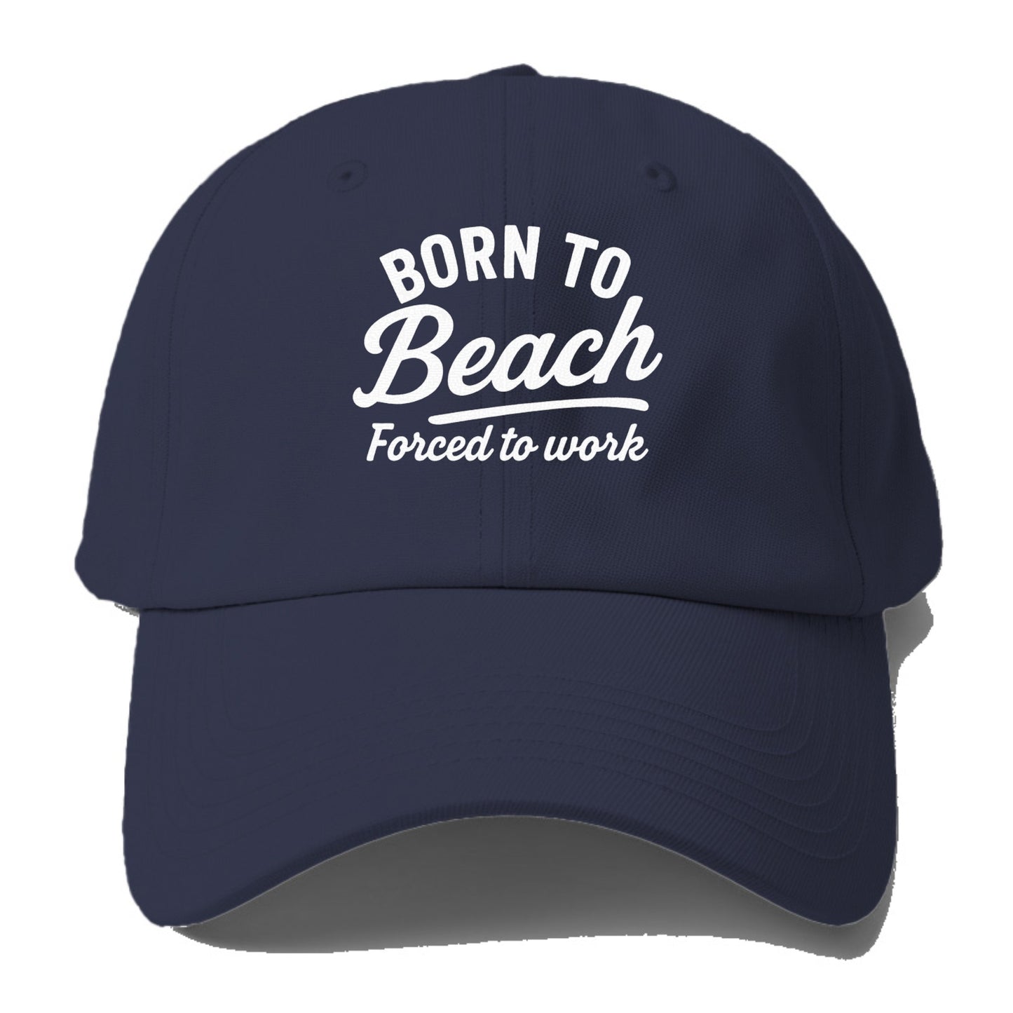born to beach work Hat