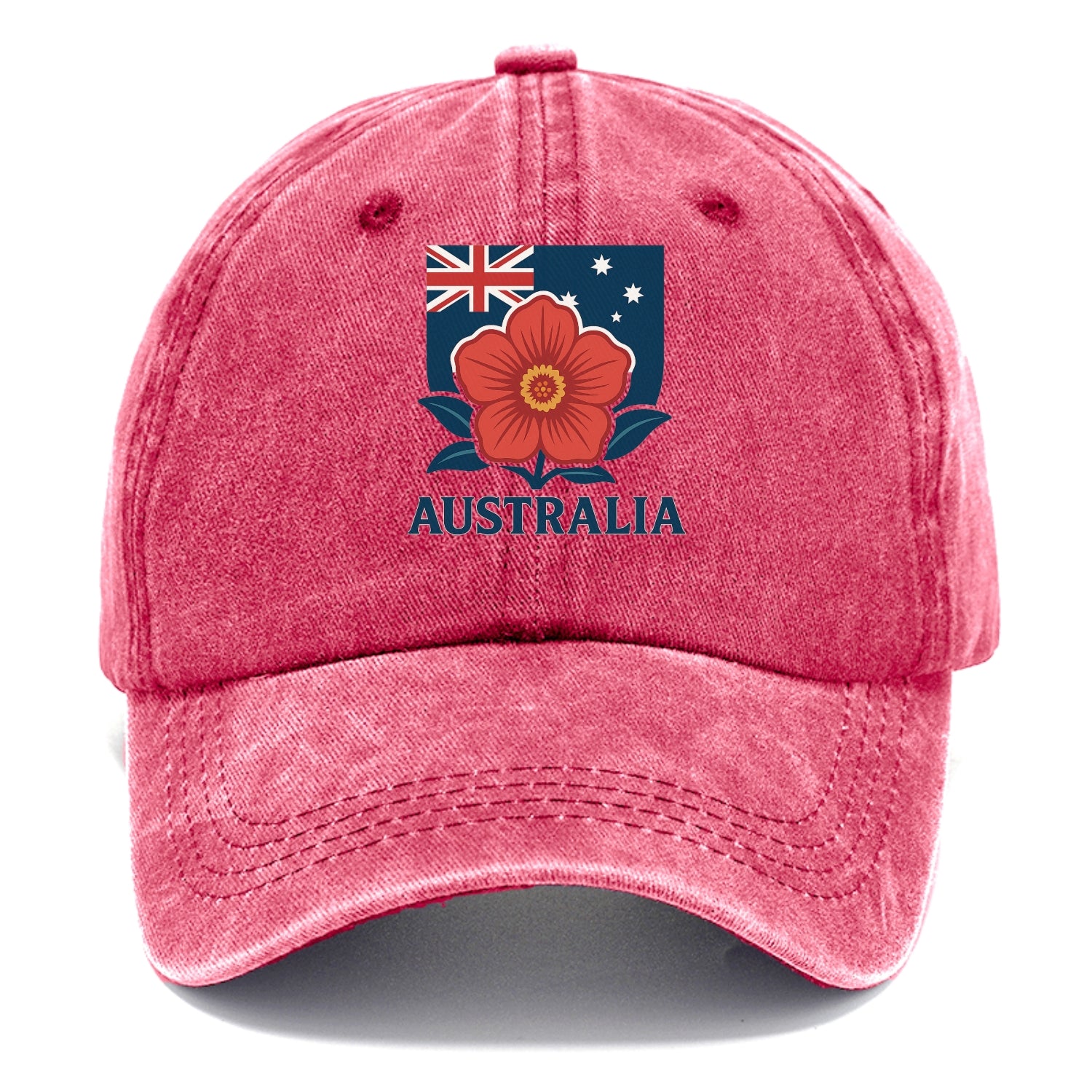 Australian Patriotic Floral Hat