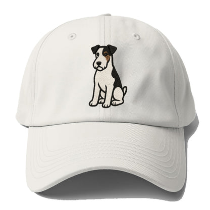 wire-fox-terrier-white-black-markings-spirited-charm Hat
