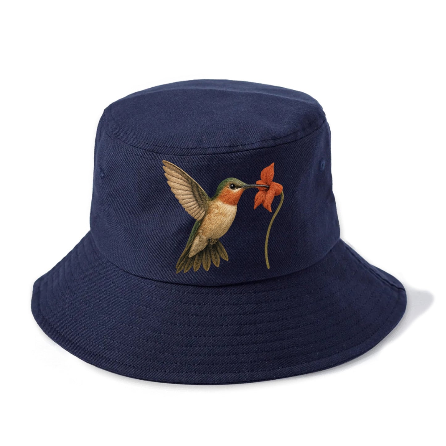 hummingbird's delicate dance Hat