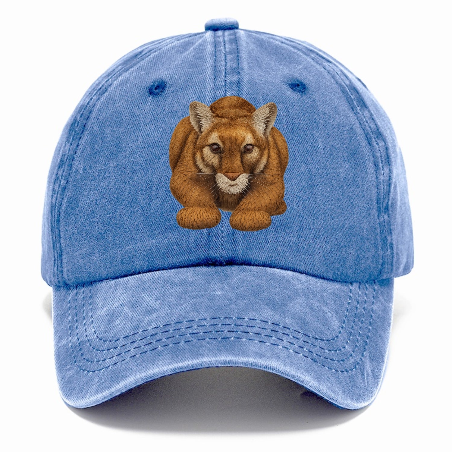 mountain lion's serene gaze Hat
