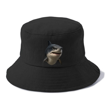shark portrait design Hat