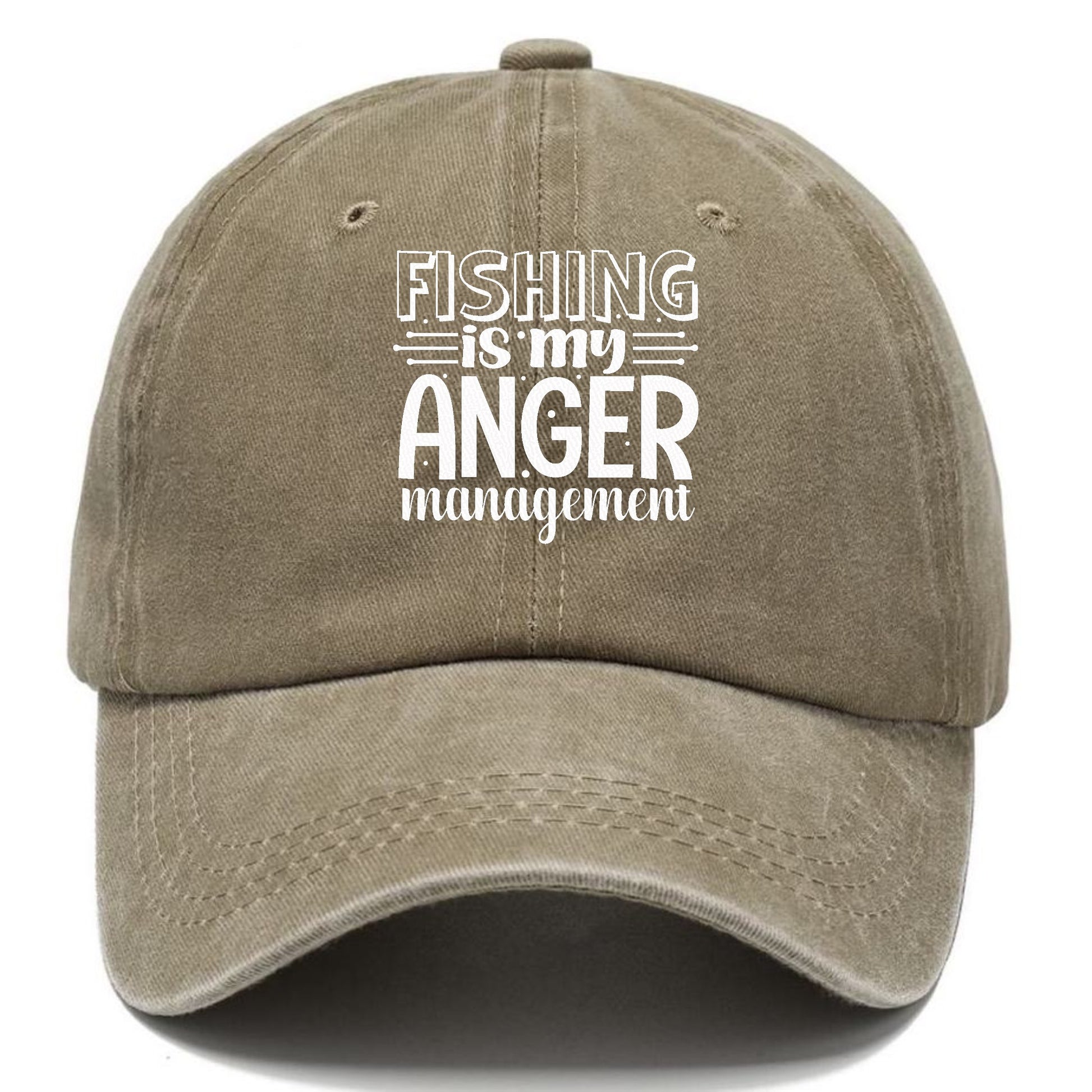 Fishing Is My Anger Management Classic Cap – Pandaize