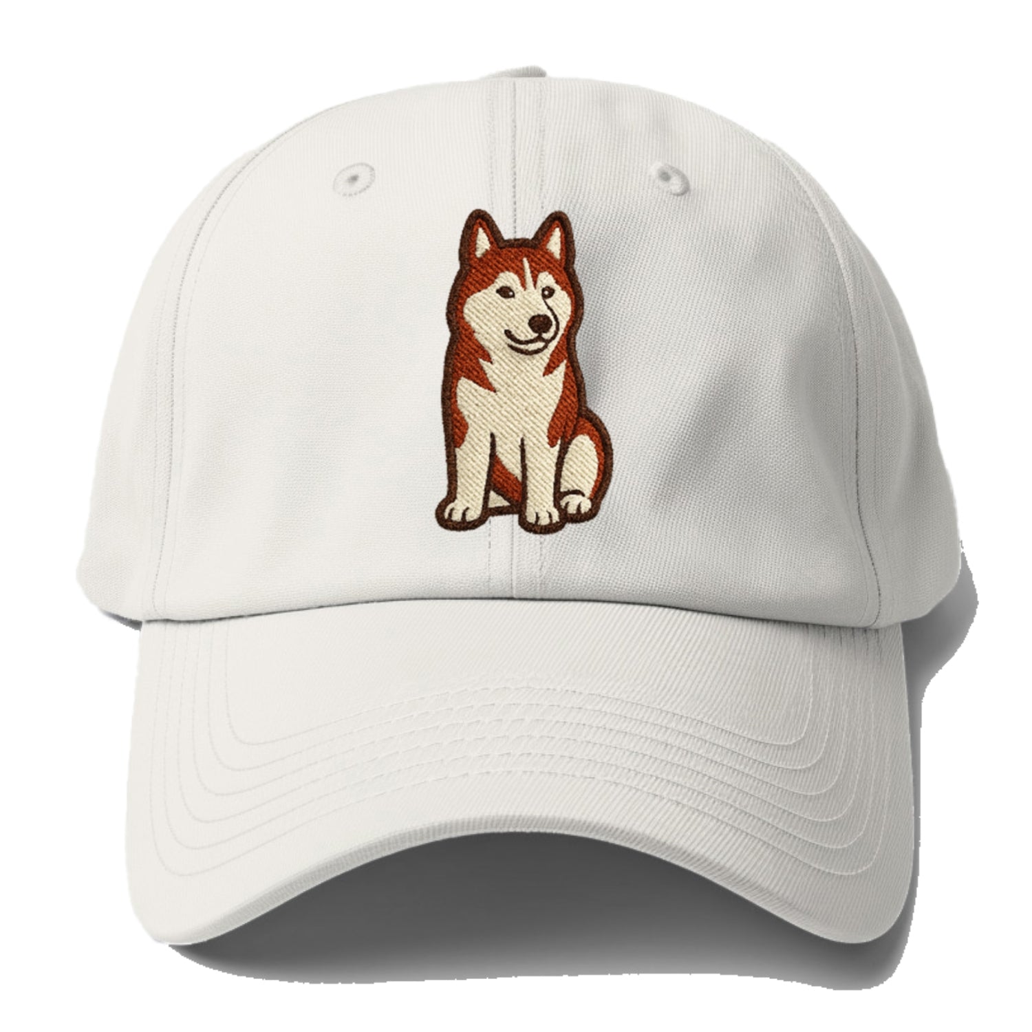 siberian-husky-red-white-loyal-spirit Hat