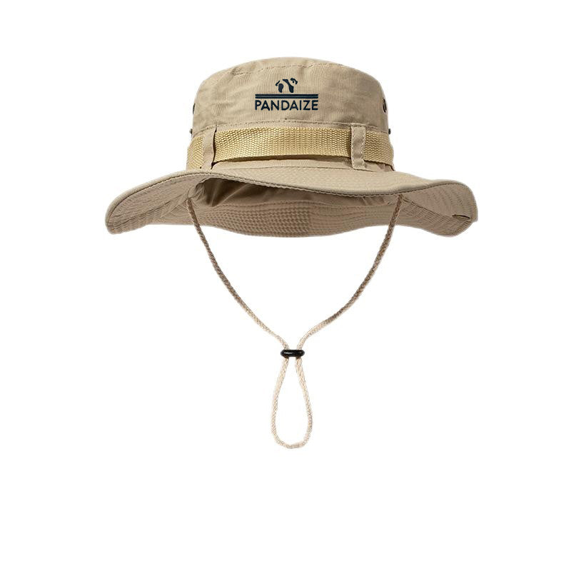 Pandaize Western Cowboy Hat – Adjustable Wide Brim Fishing Hat for Summer Sun Protection, Outdoor Adventures, and Hiking