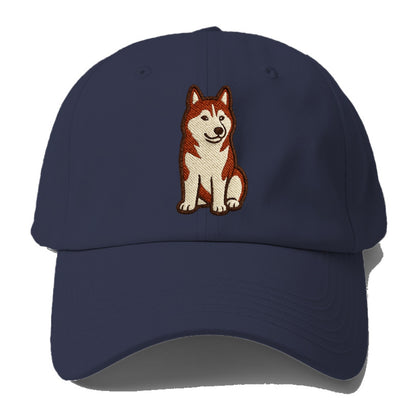 siberian-husky-red-white-loyal-spirit Hat