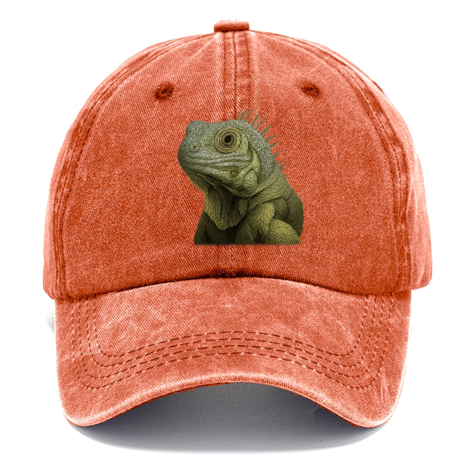 iguana portrait design Hat