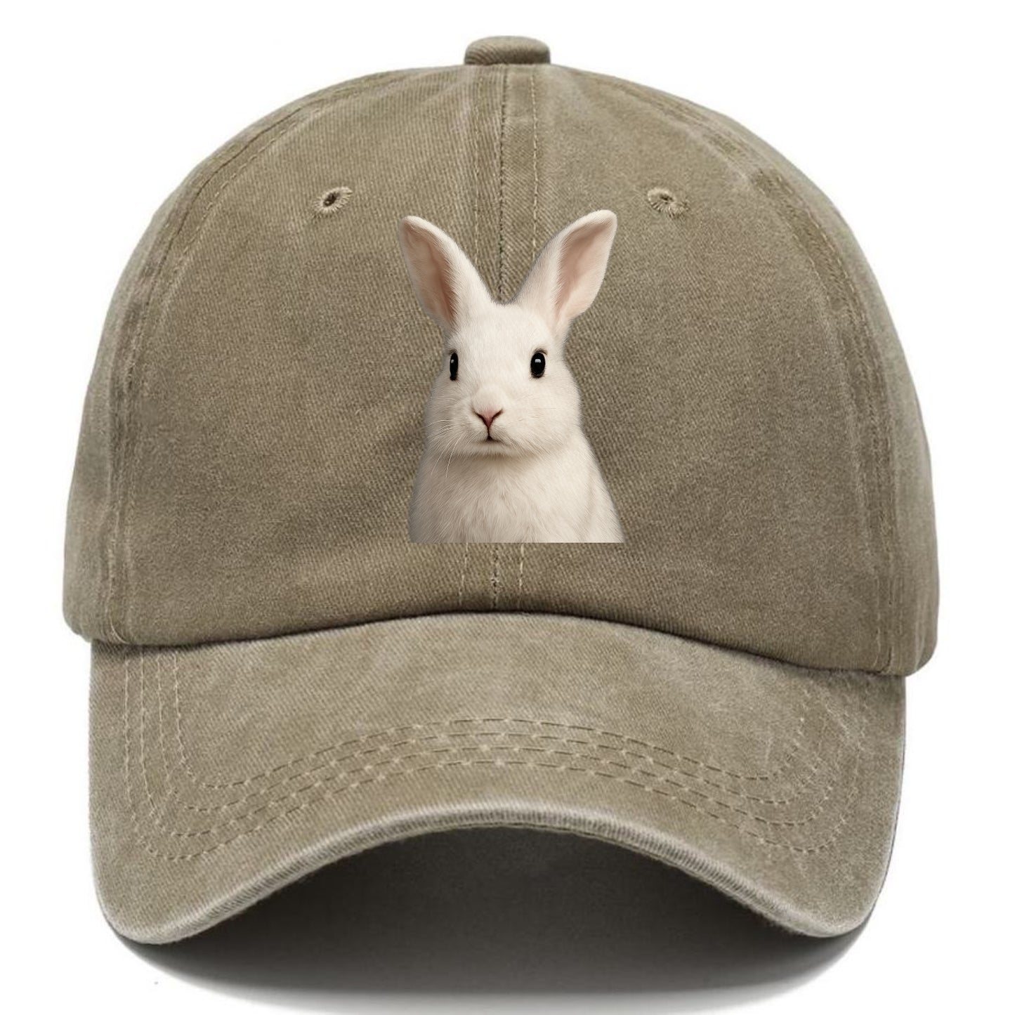rabbit portrait design Hat