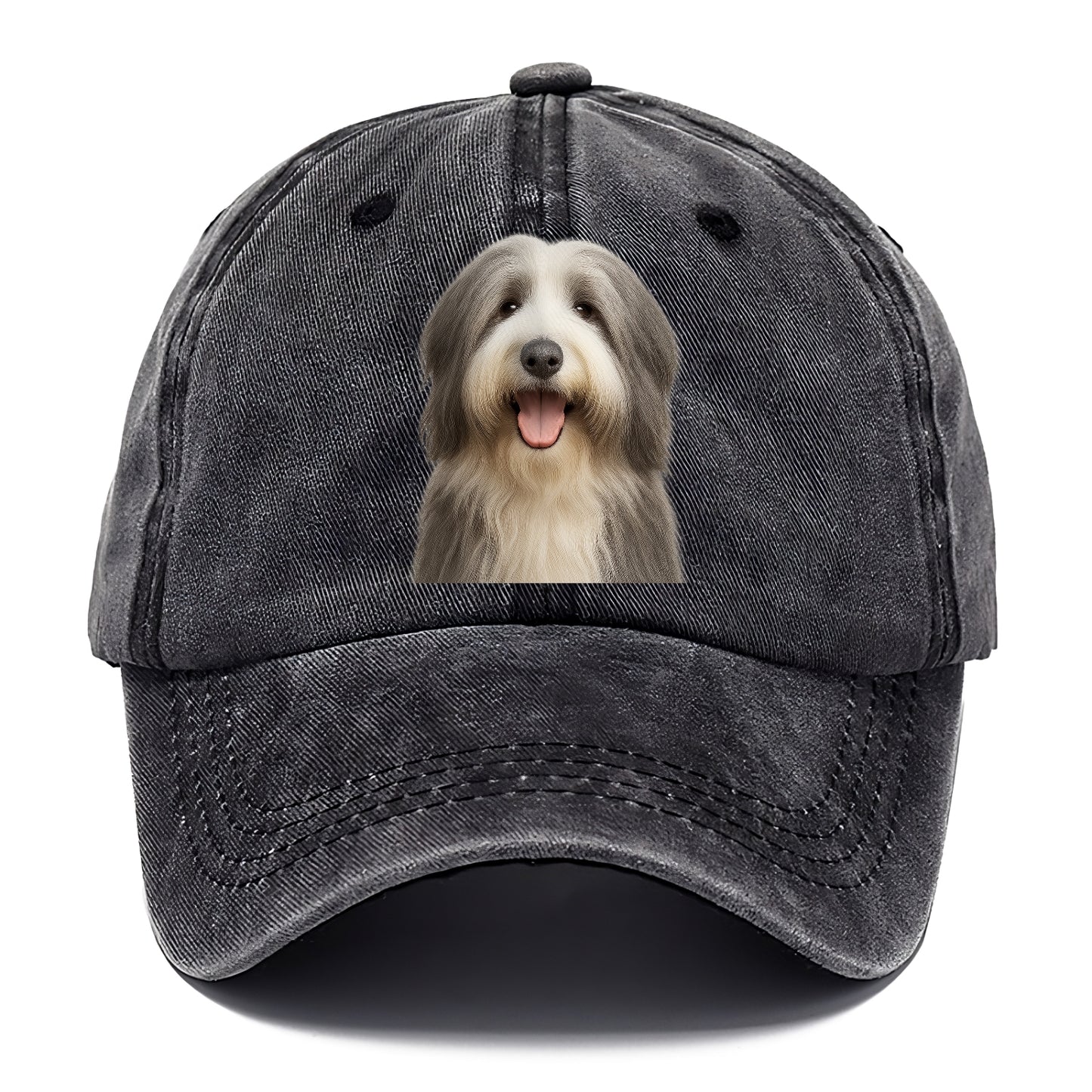 bearded collie: whimsical wanderer Hat