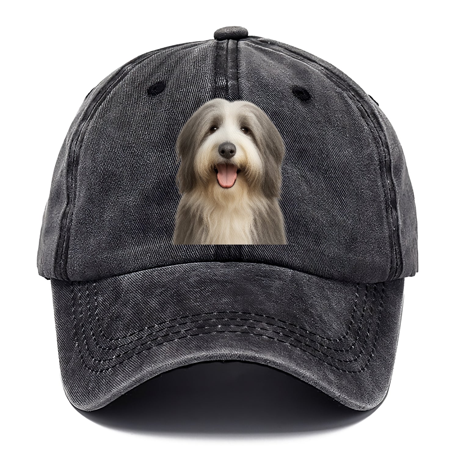 bearded collie: whimsical wanderer Hat