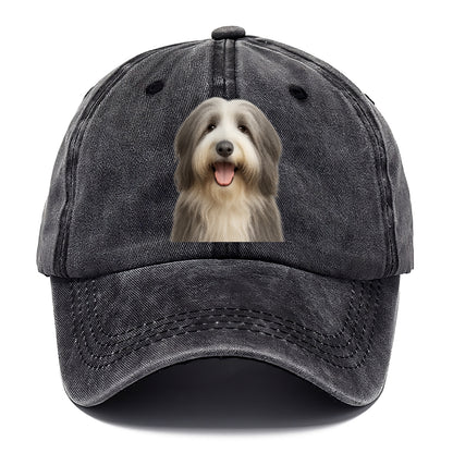 bearded collie: whimsical wanderer Hat