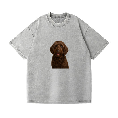 labradoodle portrait design Hat