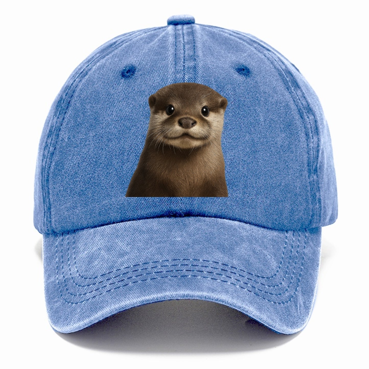 otter portrait design Hat