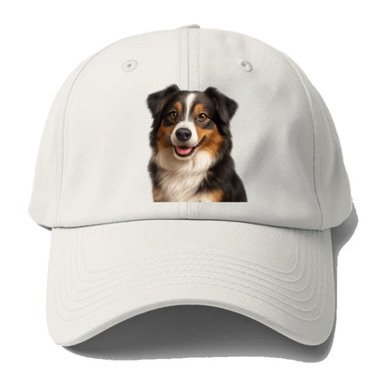 mini australian shepherd portrait design Hat
