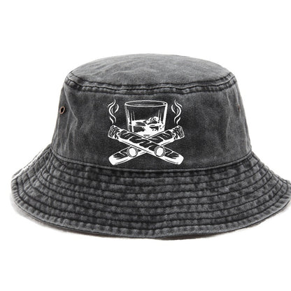 WHISKEY AND CIGAR Hat