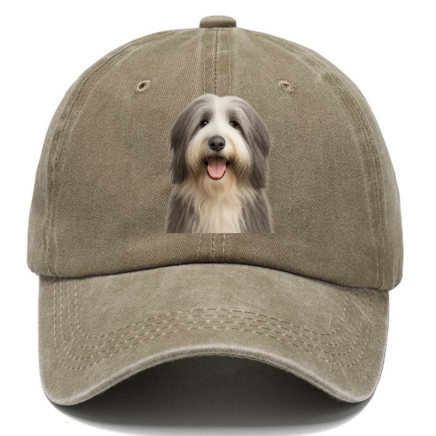 bearded collie: whimsical wanderer Hat