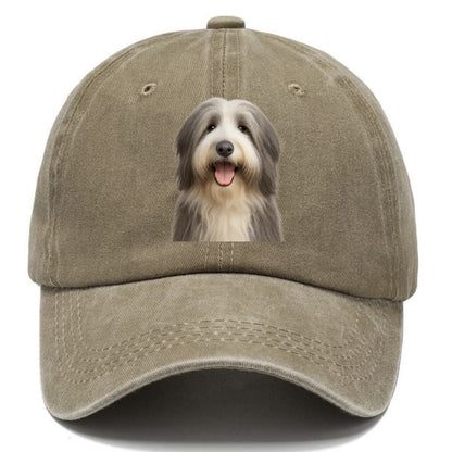 bearded collie: whimsical wanderer Hat