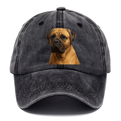 mastiff portrait design Hat