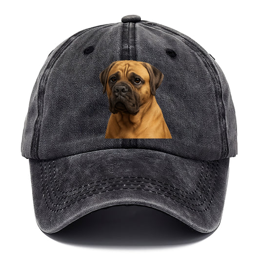 mastiff portrait design Hat