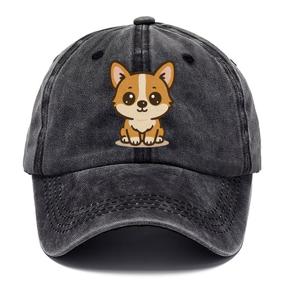 welsh-corgi-premium-design Hat