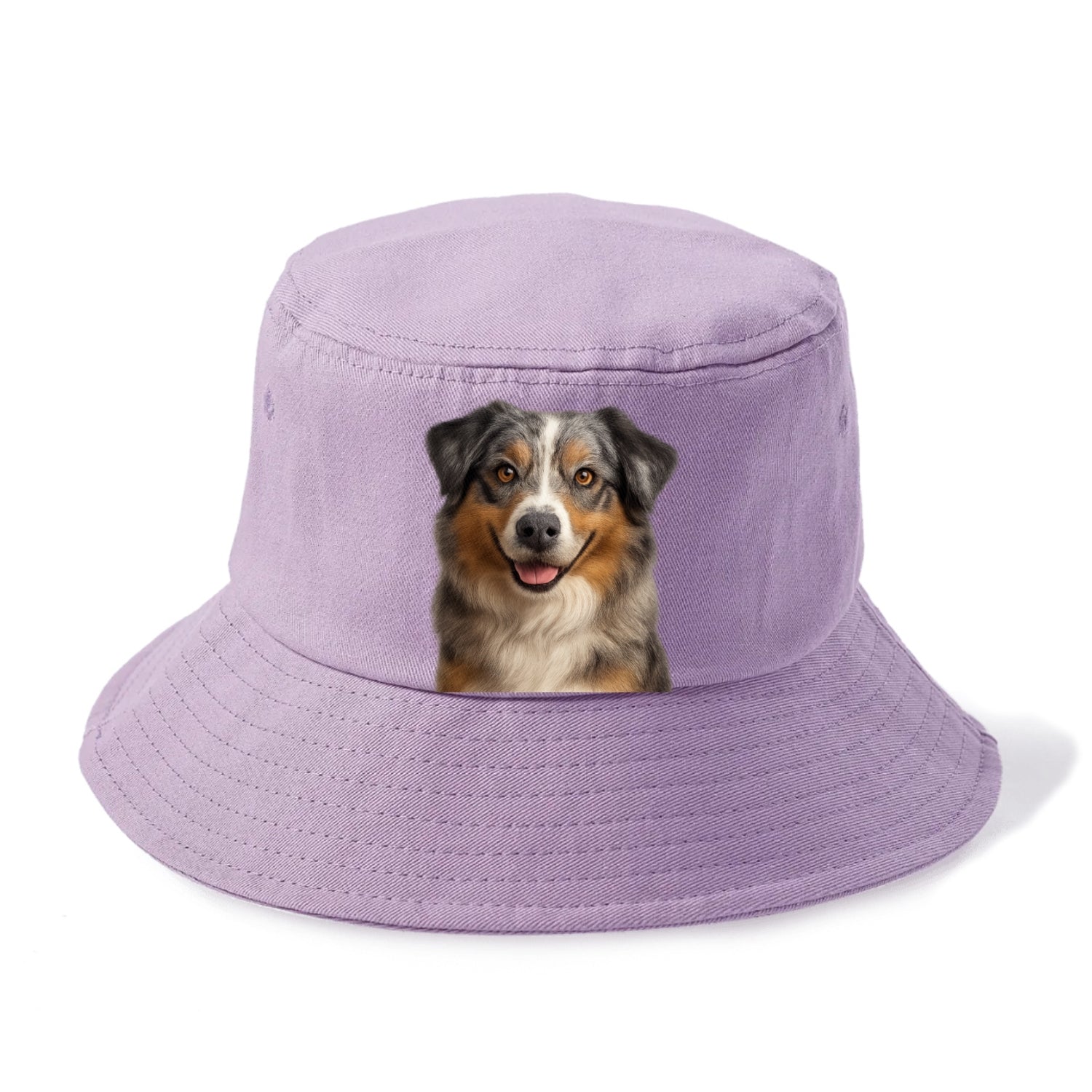 australian shepherd portrait design Hat