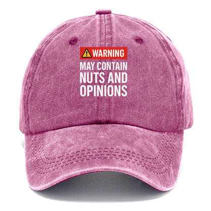 may contain nuts Hat