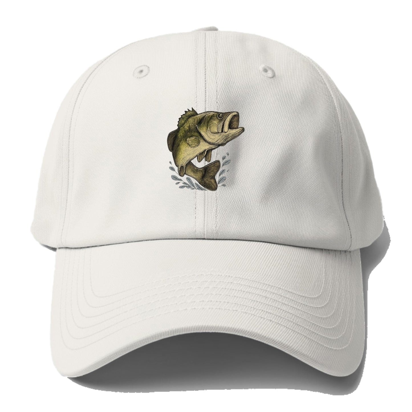 leaping bass fishing Hat