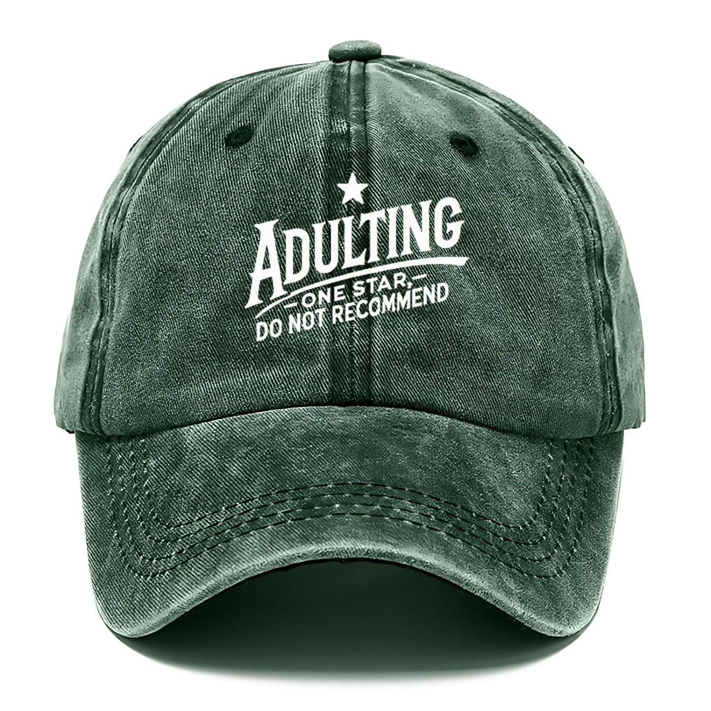adulting one star do not recommend Hat