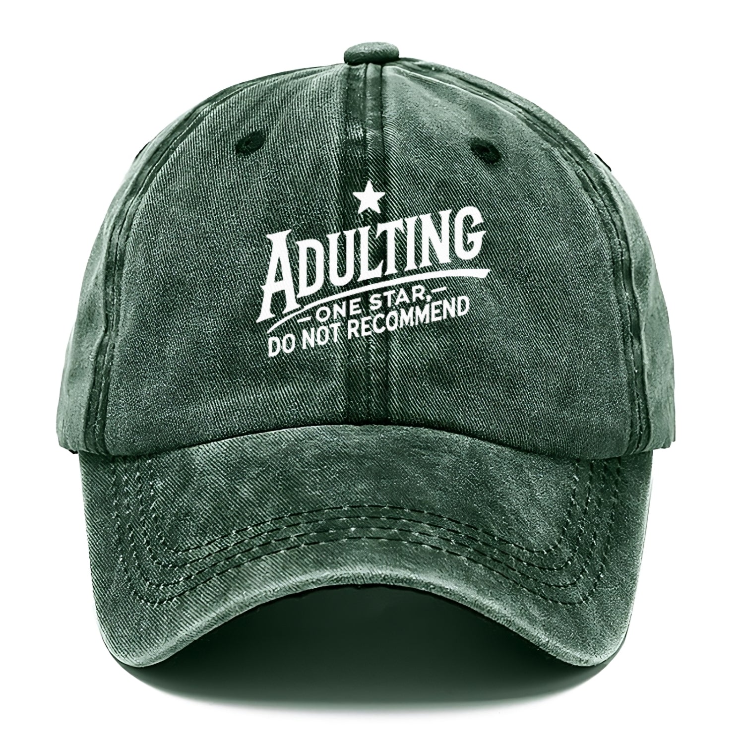 adulting one star do not recommend Hat