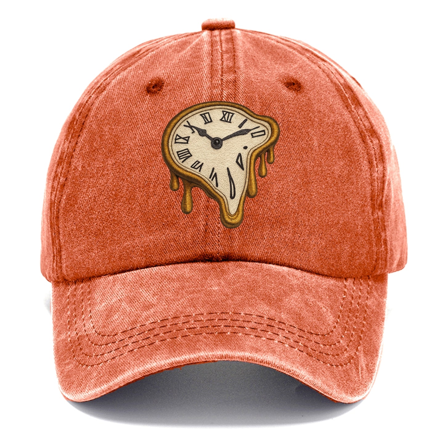 melting clock surreal time distortion Hat