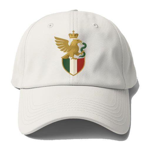 Eagle Serpent Emblem Baseball Cap