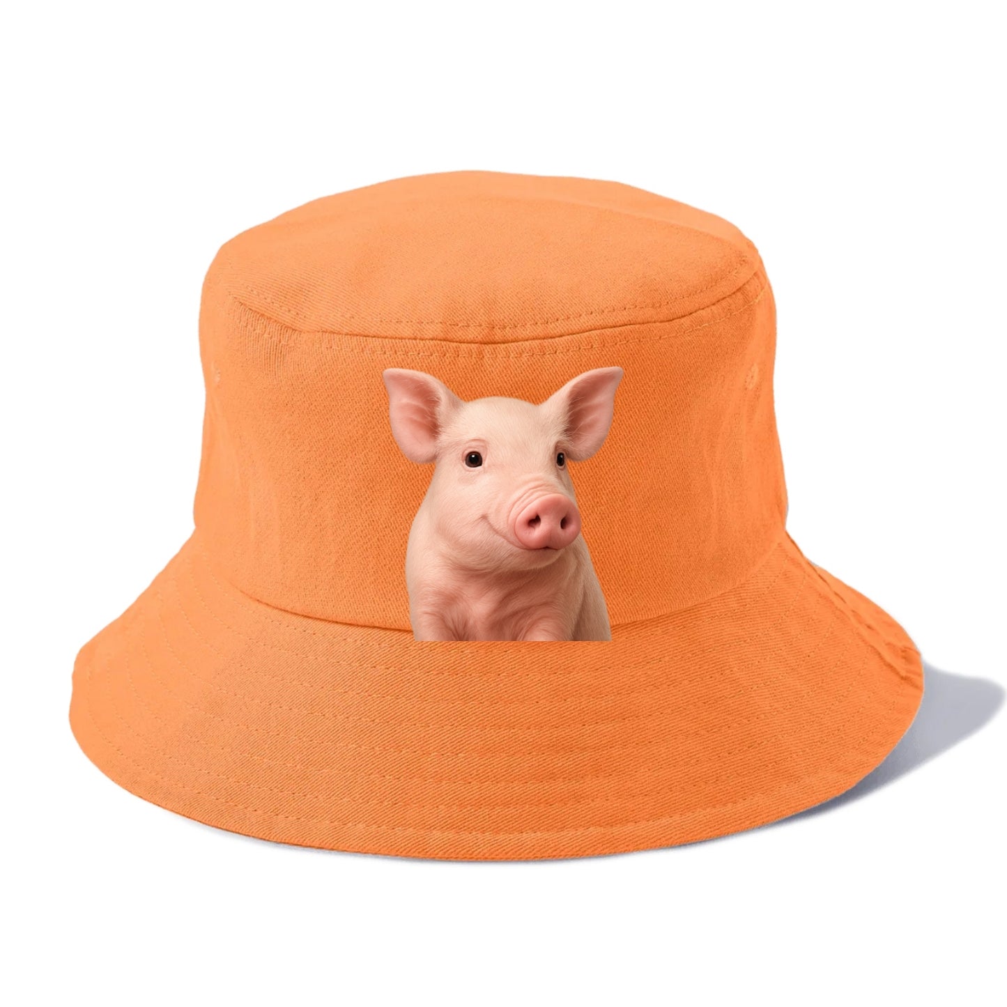 pig portrait design Hat