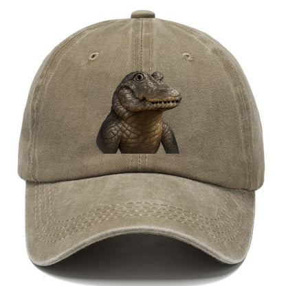 alligator portrait design Hat