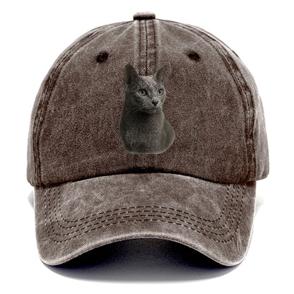 russian-blue-sleek-serenity Hat