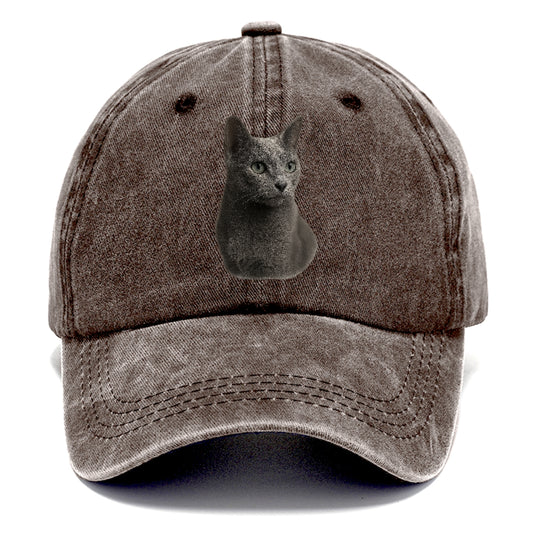 russian-blue-sleek-serenity Hat