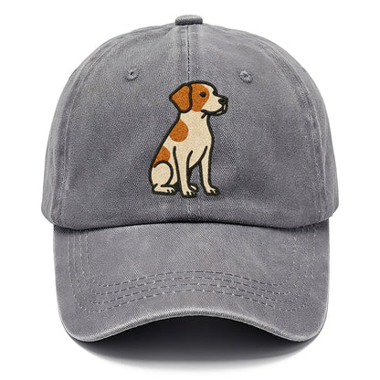 Brittany Spaniel Orange And White Design Hat