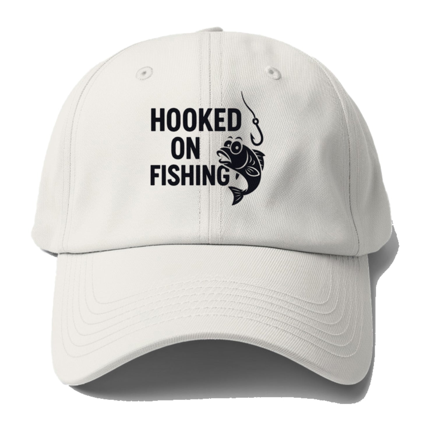 hooked on fishing Hat