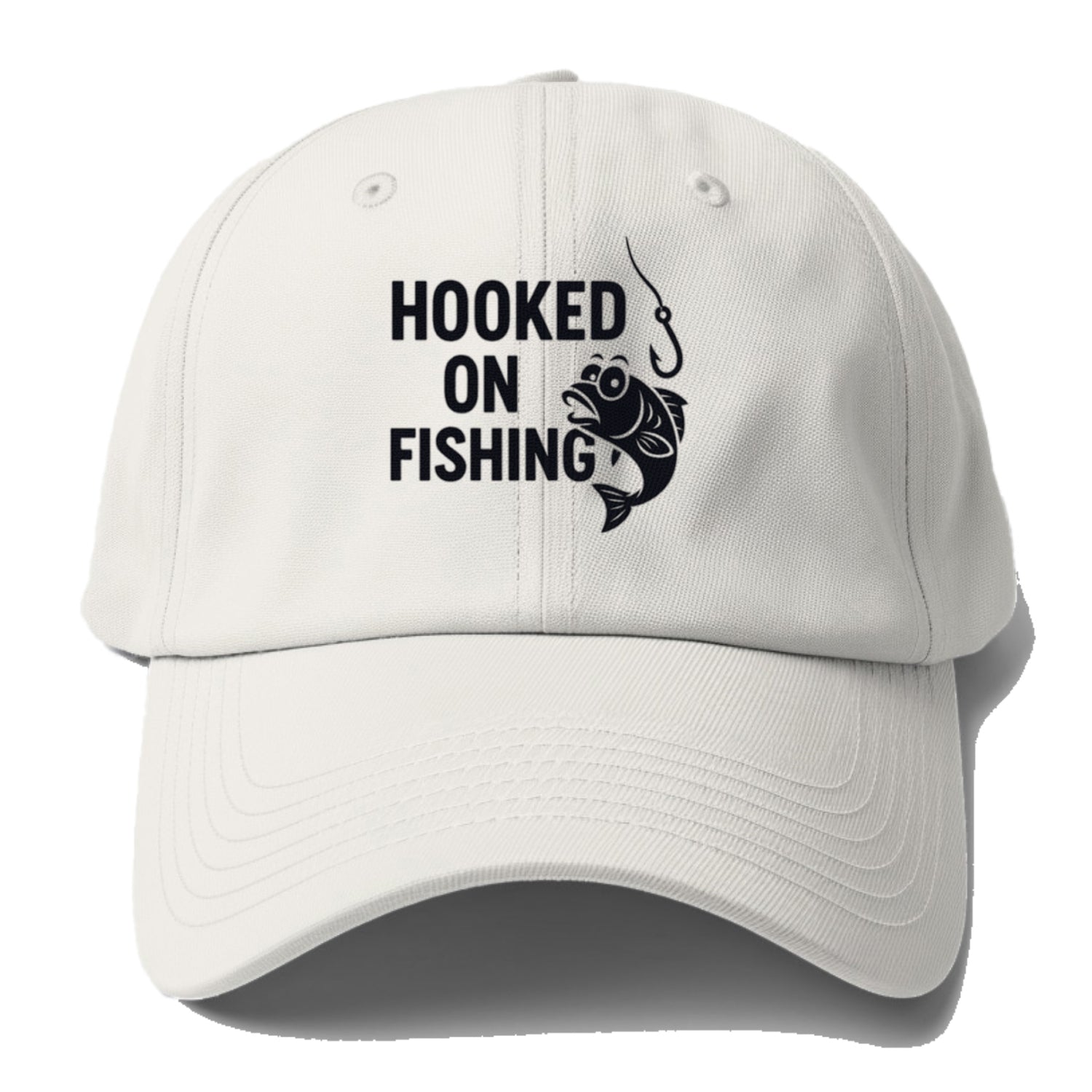 hooked on fishing Hat
