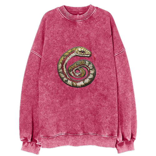 Snake Zodiac Vintage Sweatshirt