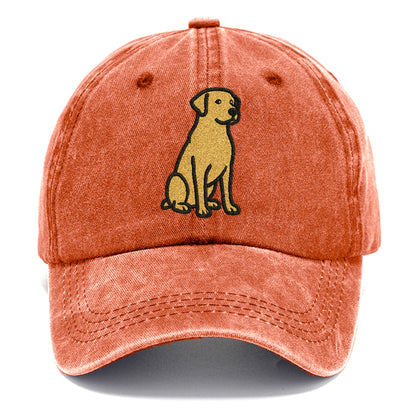 yellow-labrador-loyal-companion Hat