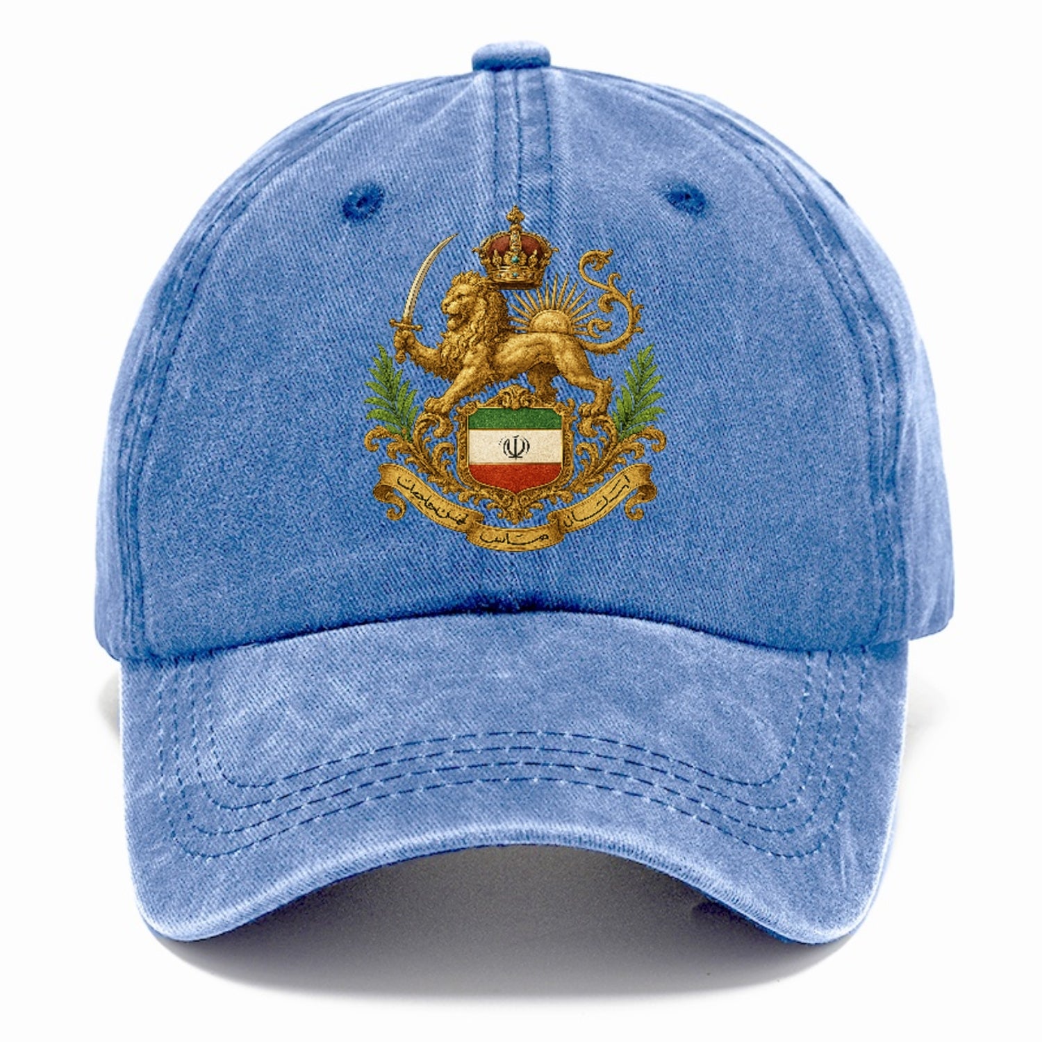 iran heritage lion badge Hat