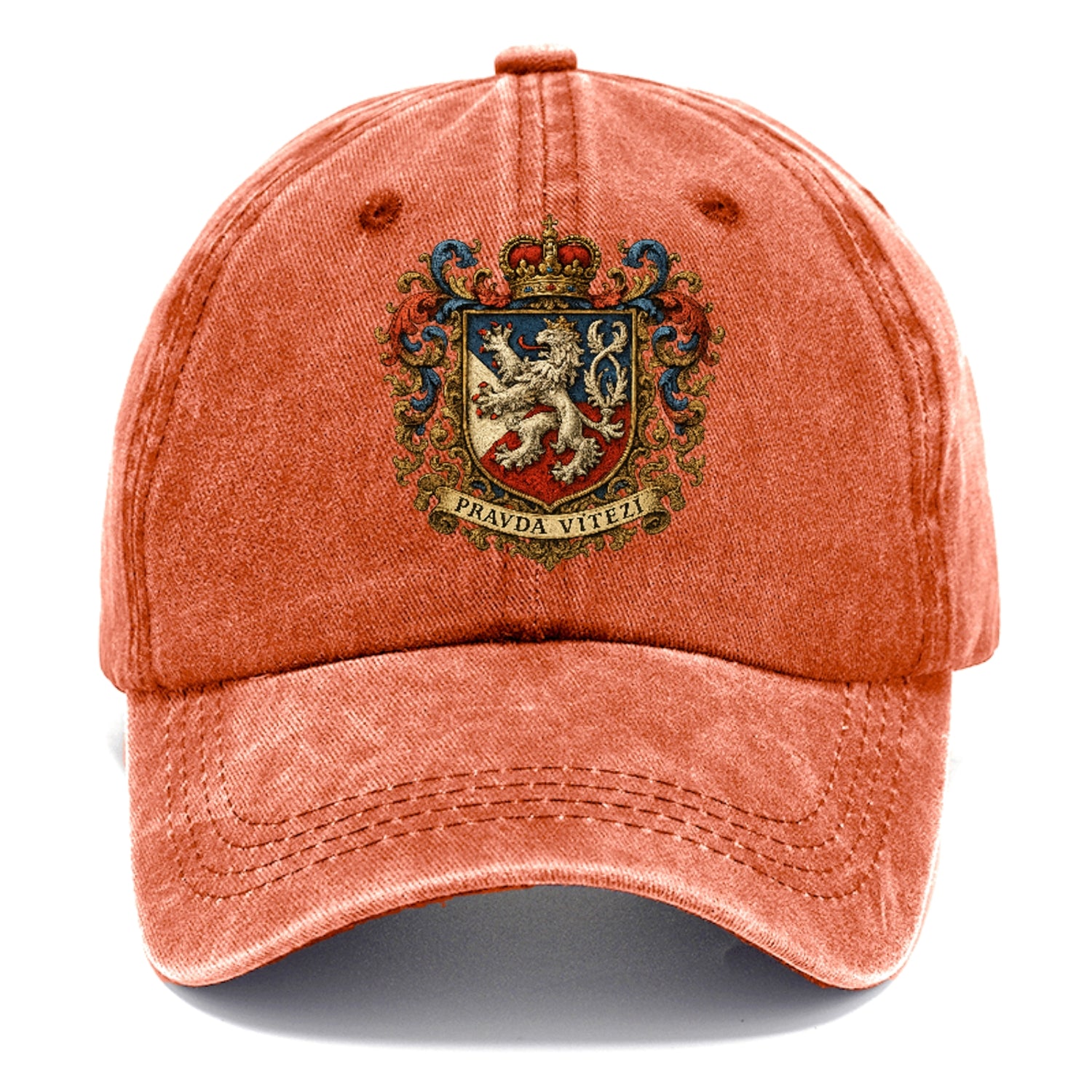 czech heritage lion Hat