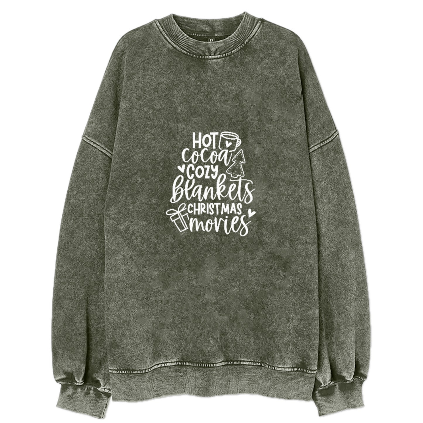 hot cocoa cozy blankets christmas movies Hat