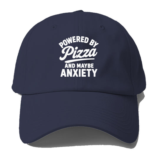 pizza powered anxious thoughts Hat