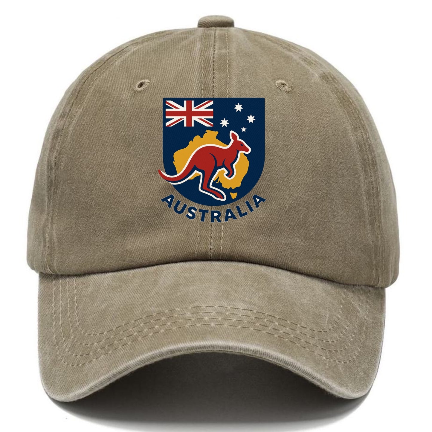 Australian Travel Emblem Hat