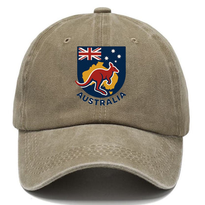Australian Travel Emblem Hat