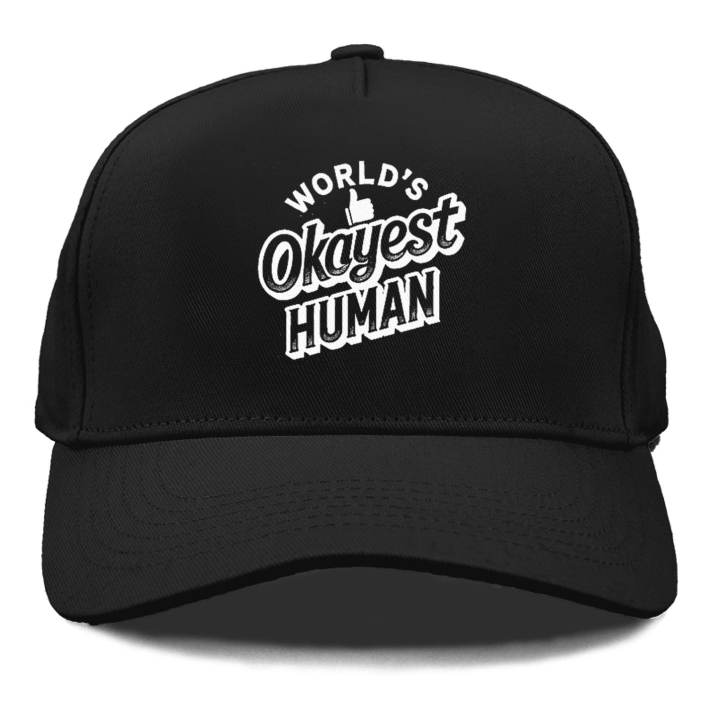 world's okayest human Hat