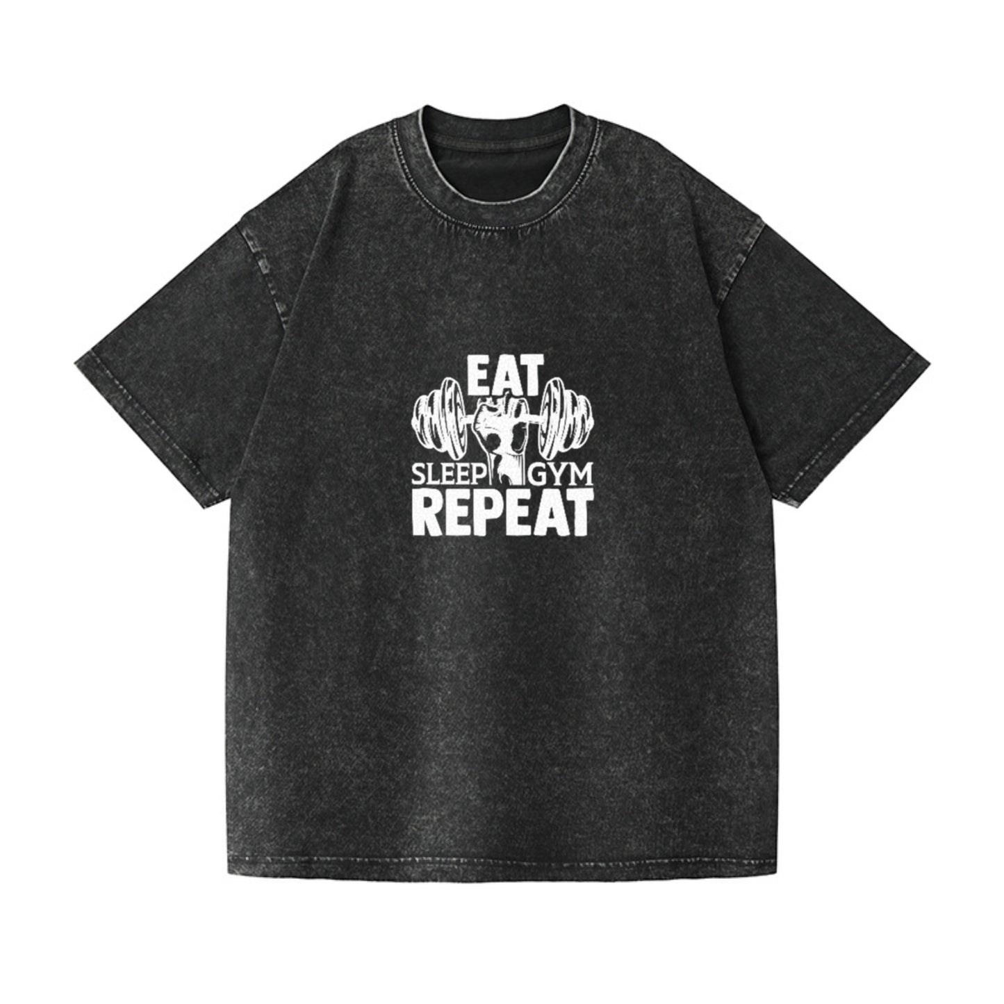 eat sleep gym repeat Hat